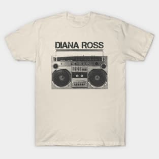 Diana Ross / Hip Hop Tape T-Shirt